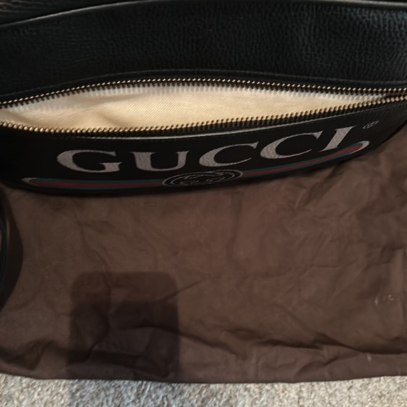 Gucci Pebbled Leather Retro Print bag - Picture 8 of 9